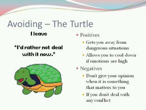 conflict resolution styles animals